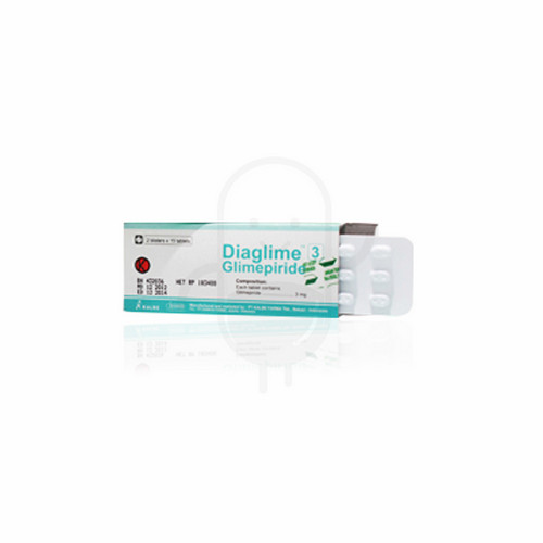 DIAGLIME 3 MG TABLET